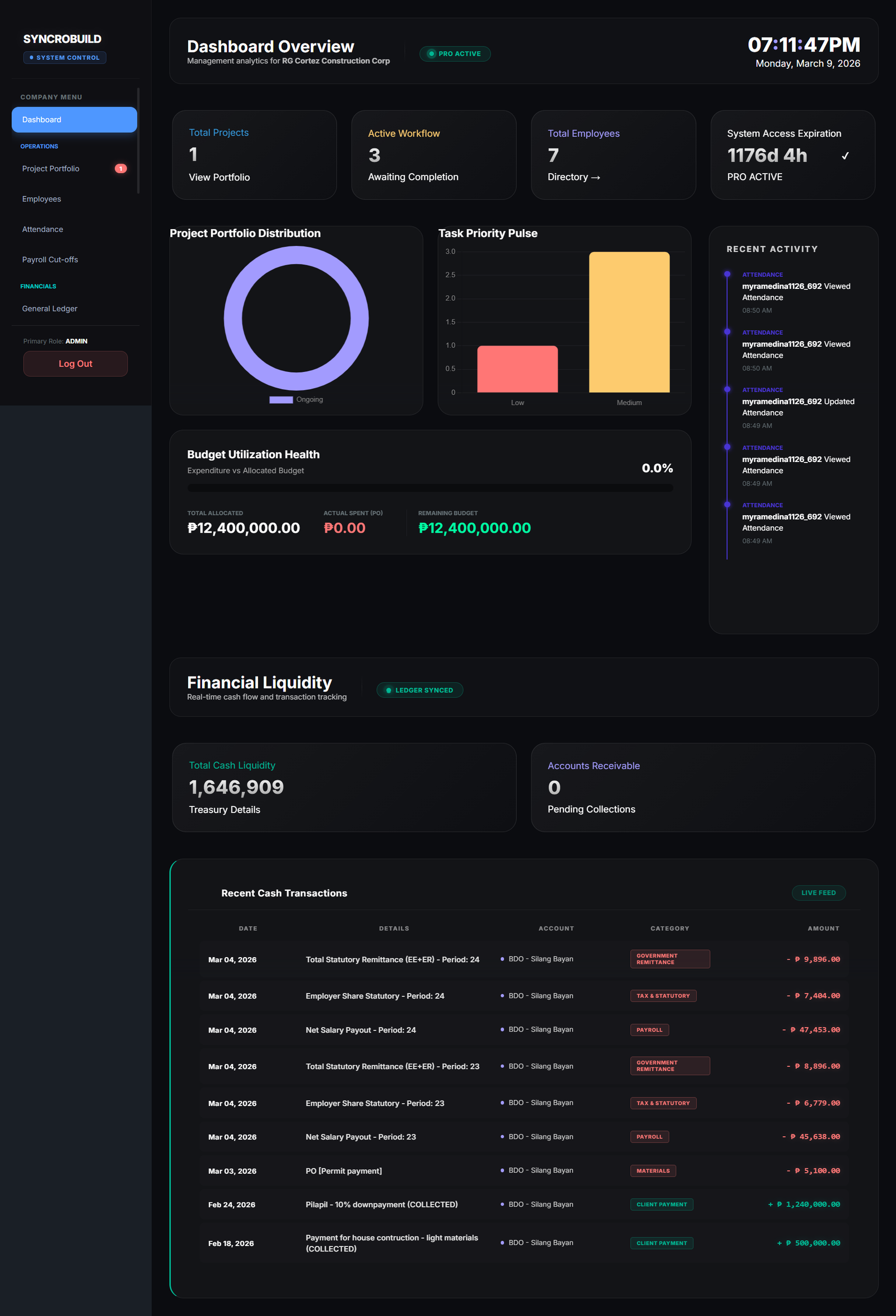 System Screenshot