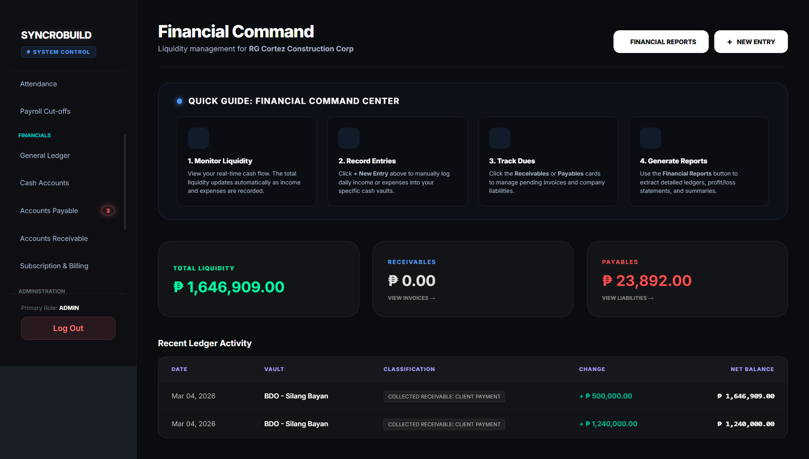 System Screenshot