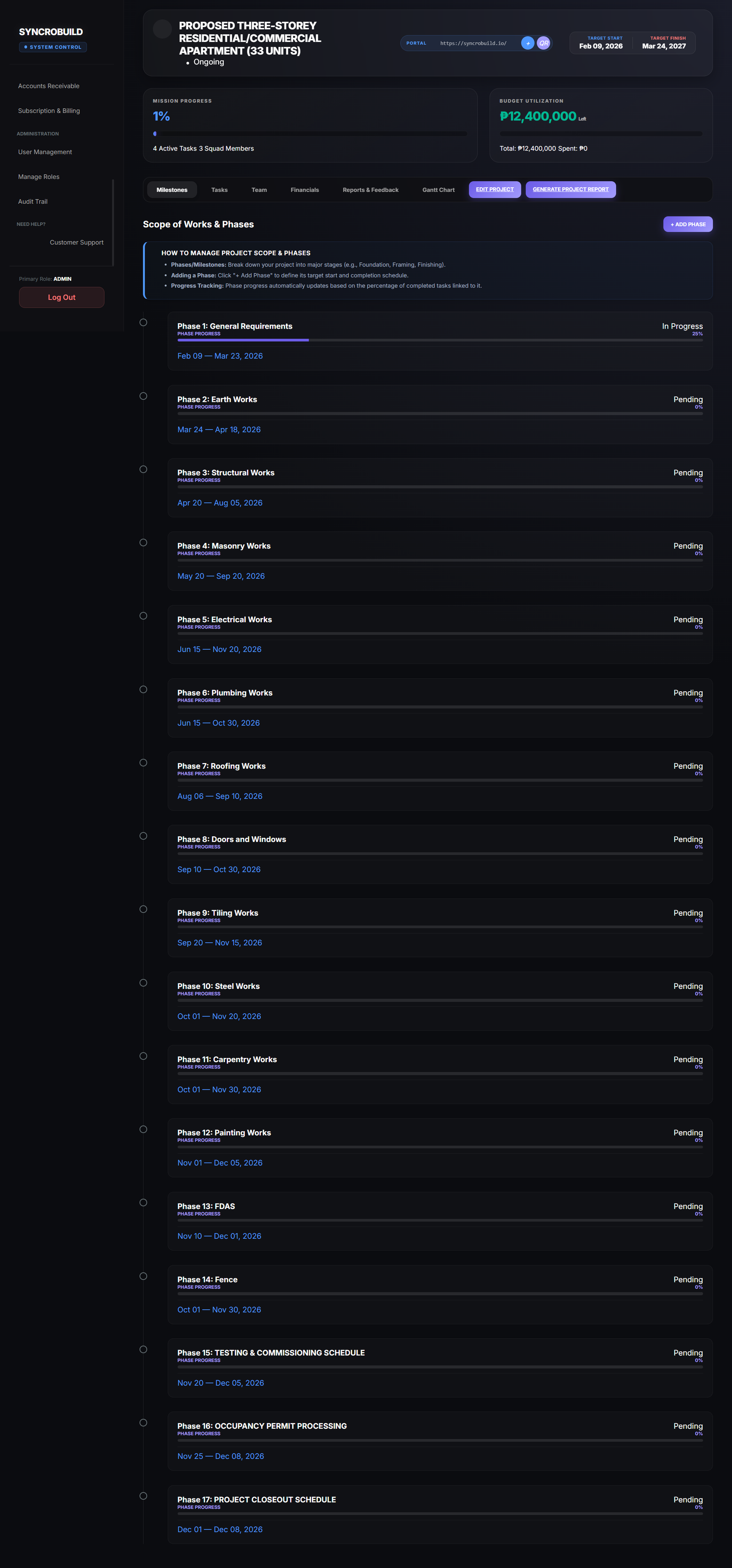 System Screenshot
