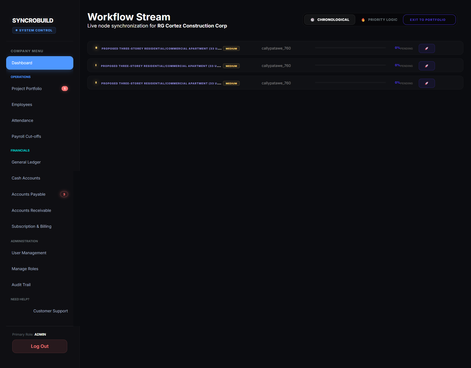 System Screenshot